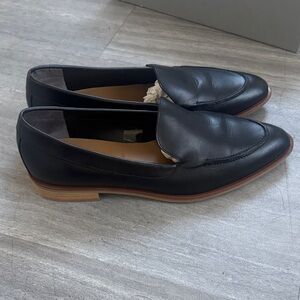 Everlane Black Leather Loafers